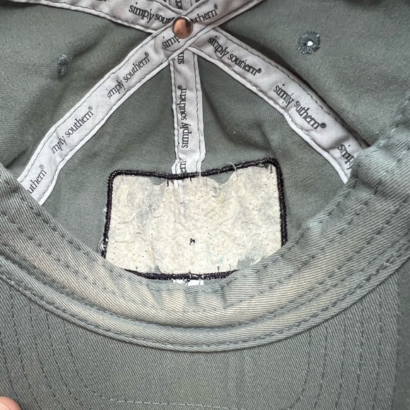 Simply Southern Distressed Flag Bowtie Cap Hat - Picture 8 of 9